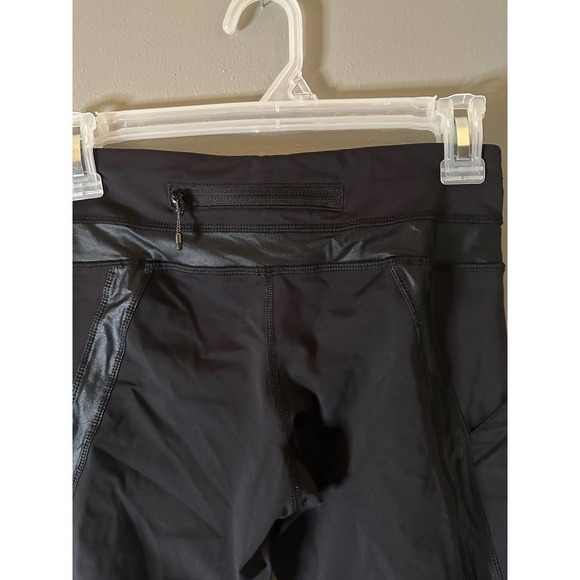 Lululemon chase me crop II women’s size 4 black - Picture 9 of 10